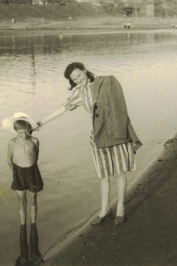 На берегу Читинки, 1950 год