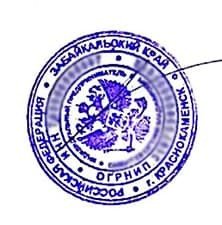 Предпринимателя из Краснокаменска оштрафовали за использование герба на своей печати