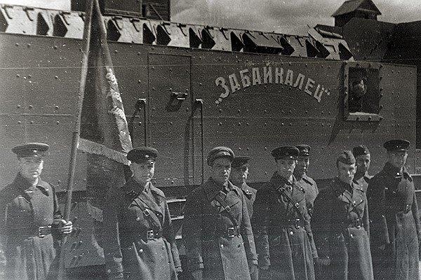 Команда бронепоезда Забайкалец