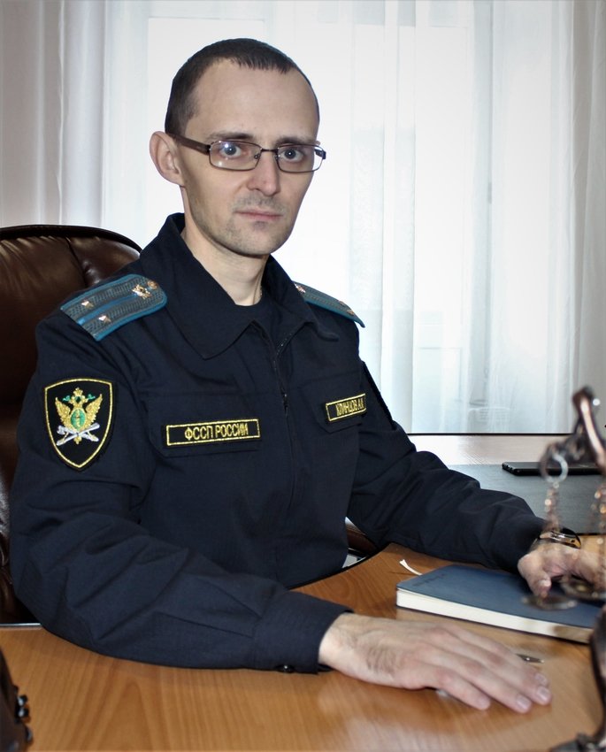 Помощник главного судебного пристава Забайкальского края Александр Клинцов