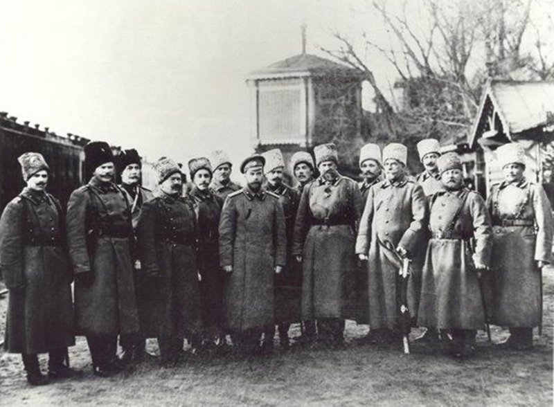 Встреча Николая II с забайкальскими казаками