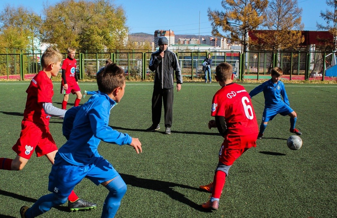 Немецкая тактика детского футбола
